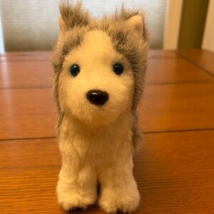 Plush Husky Dog Toy - American Girl Doll